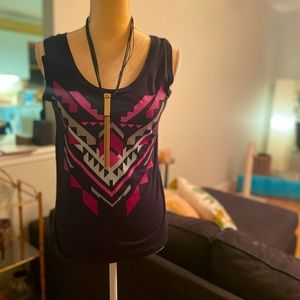Express tank top SIZE M Multi Color / night out top